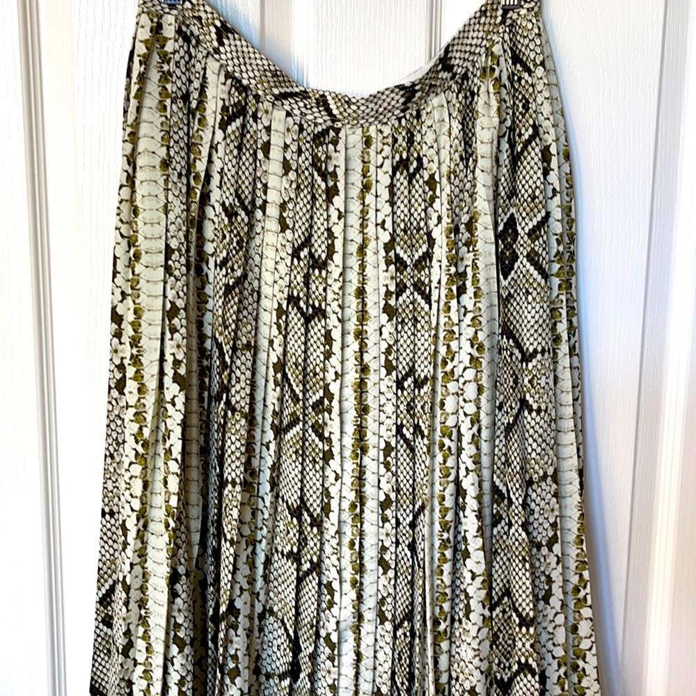 J Crew Pleated Skirt